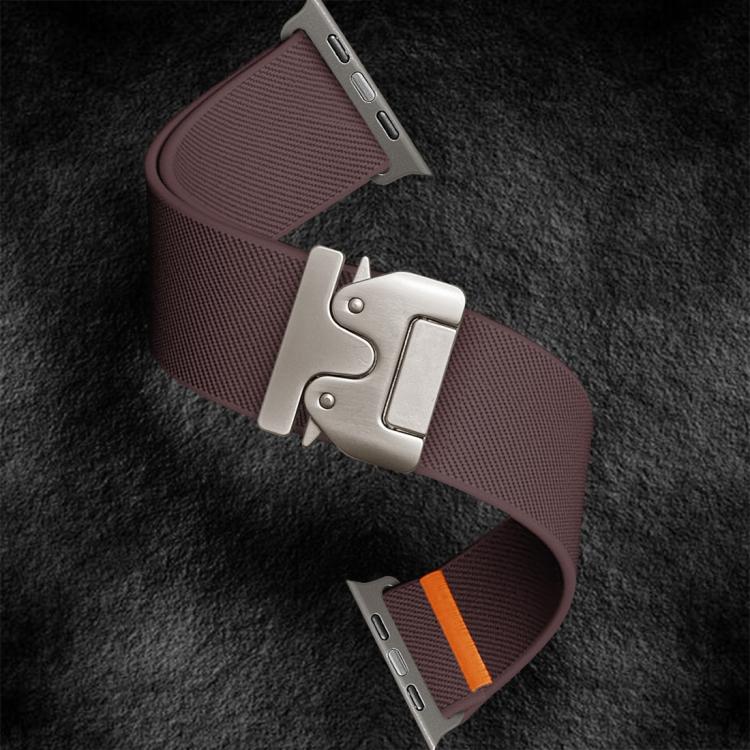 For Apple Watch 42mm / 41mm / 40mm / 38mm Kalebol Parachute Buckle Elastic Nylon Watch Band