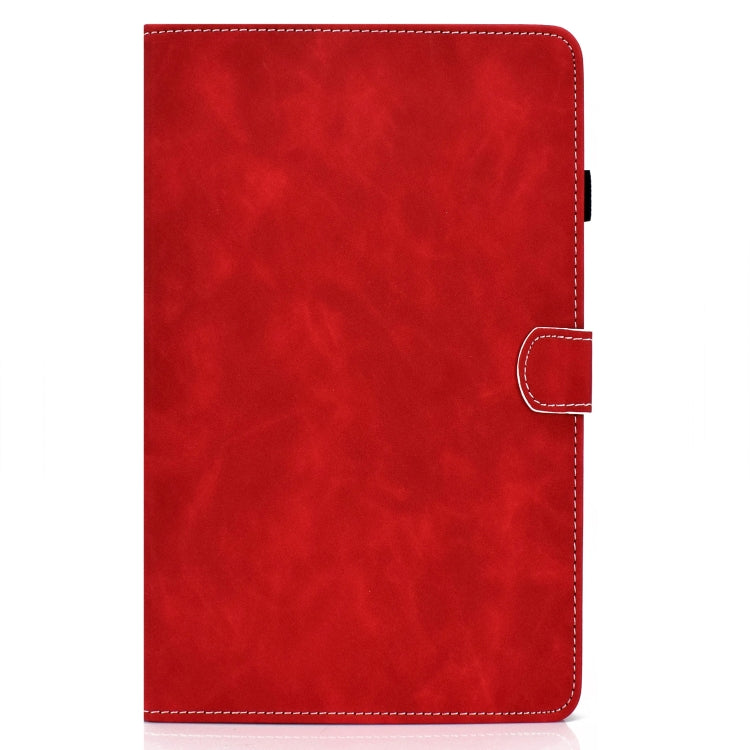 For Samsung Galaxy Tab A7 10.4 2020 T500 Cowhide Texture Horizontal Flip Leather Case with Holder & Card Slots