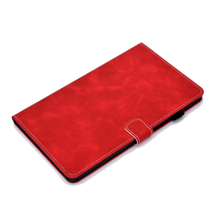 For Samsung Galaxy Tab A7 10.4 2020 T500 Cowhide Texture Horizontal Flip Leather Case with Holder & Card Slots