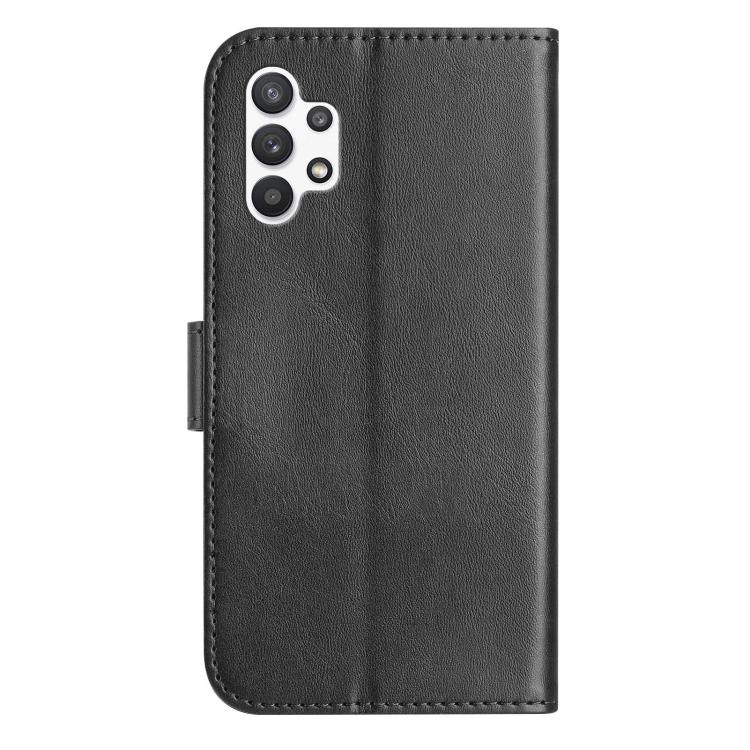 For Samsung Galaxy A13 4G Dual-Folded S-shape Leather Phone Case