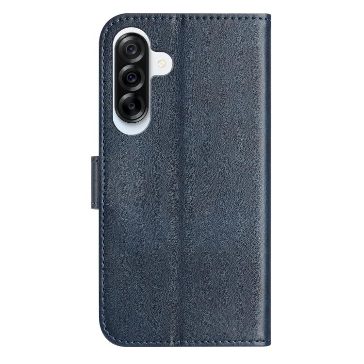 For Samsung Galaxy A36 5G Dual-Folded S-shape Leather Phone Case