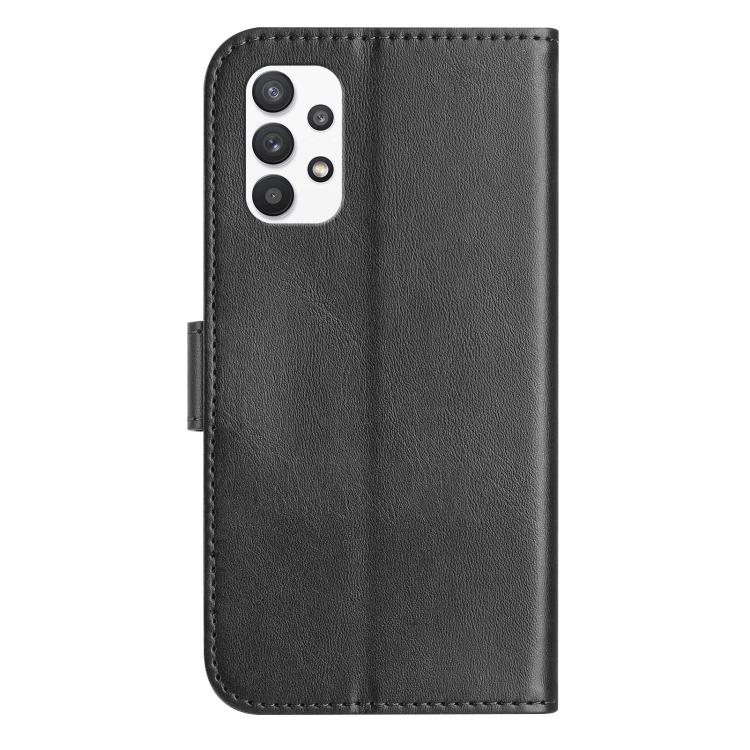 For Samsung Galaxy A72 4G / 5G Dual-Folded S-shape Leather Phone Case