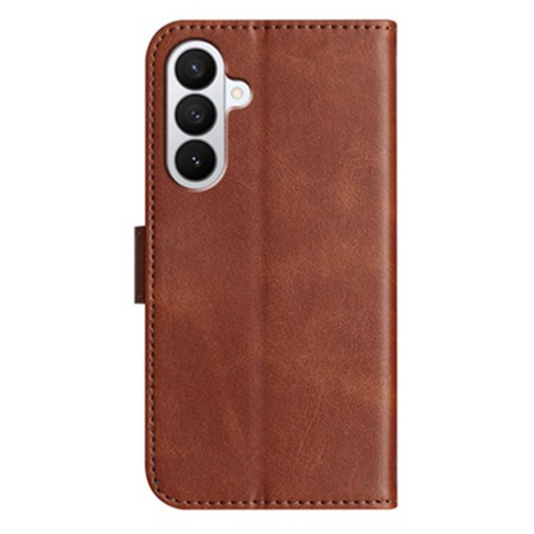 For Samsung Galaxy A37 5G Dual-Folded S-shape Leather Phone Case