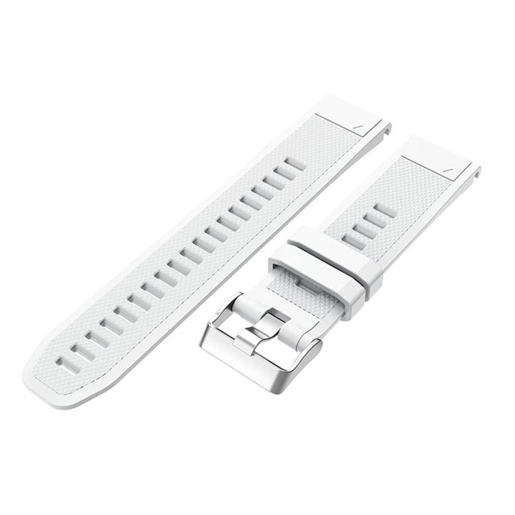 For Garmin QuickFit Kalebol 22mm Rhombus Texture Silicone Watch Band