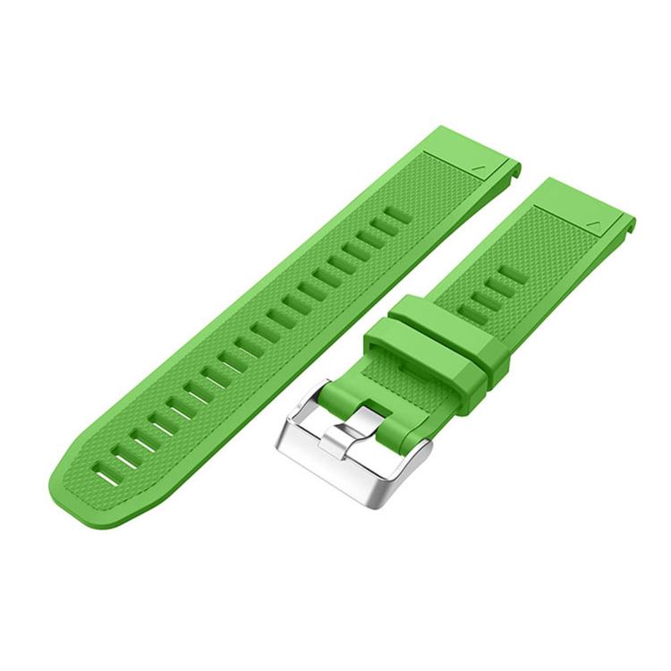 For Garmin QuickFit Kalebol 22mm Rhombus Texture Silicone Watch Band