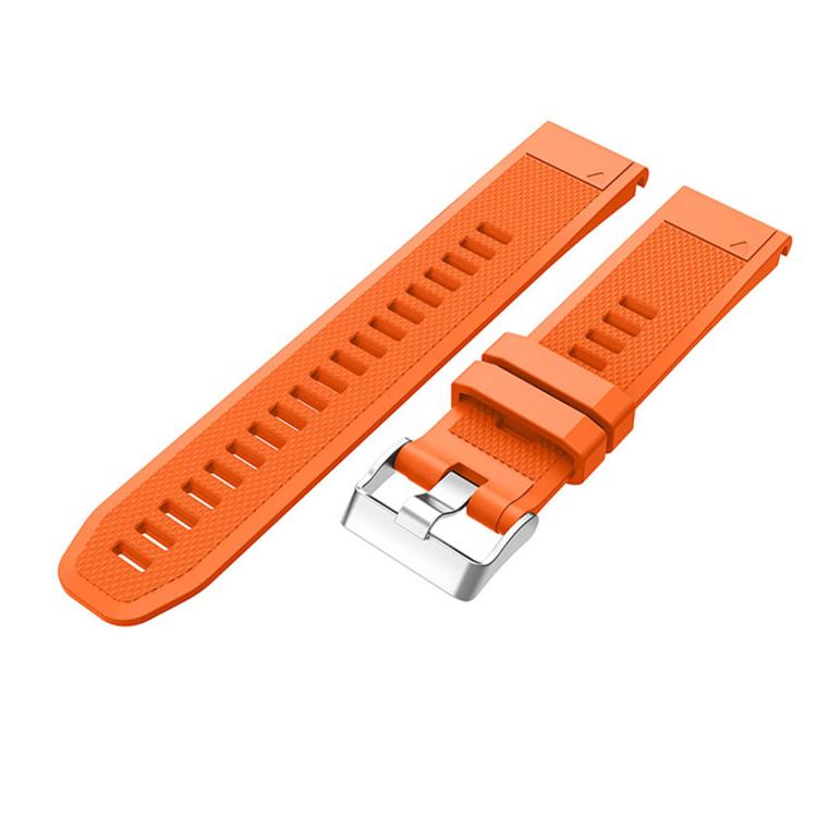 For Garmin QuickFit Kalebol 22mm Rhombus Texture Silicone Watch Band