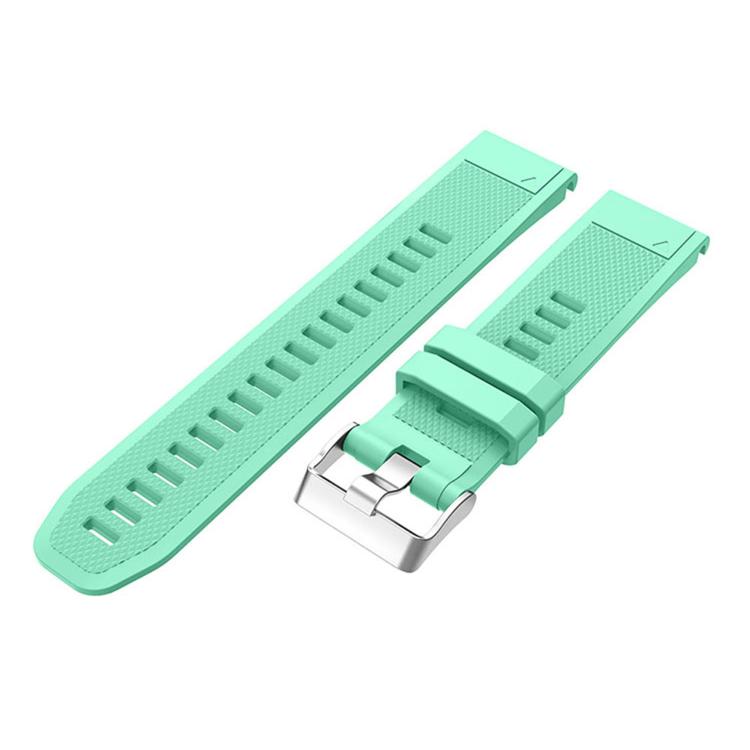 For Garmin QuickFit Kalebol 22mm Rhombus Texture Silicone Watch Band