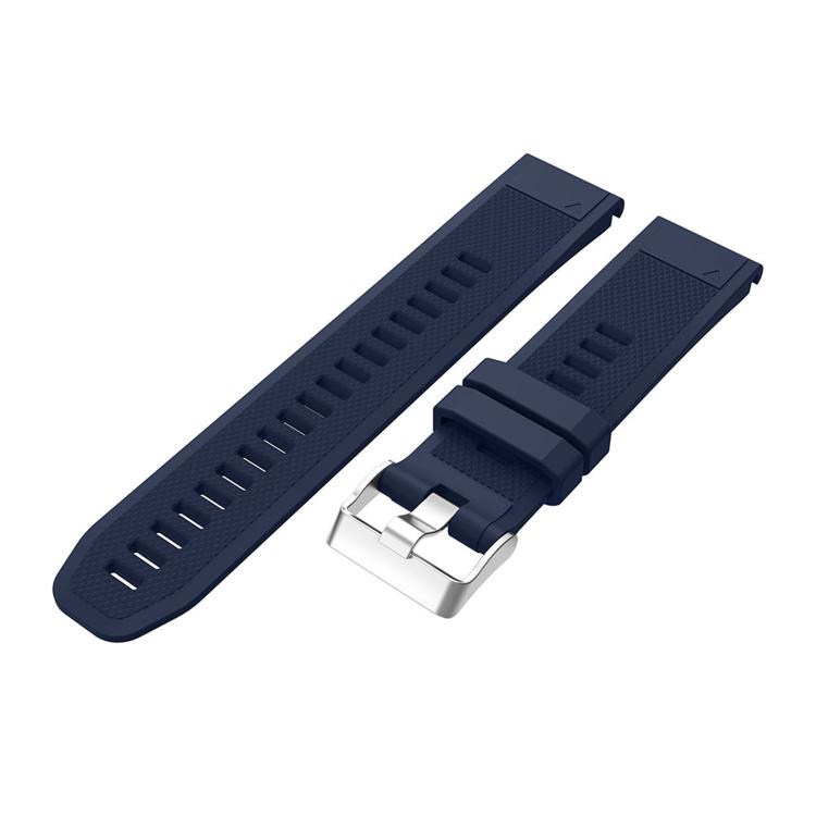 For Garmin QuickFit Kalebol 22mm Rhombus Texture Silicone Watch Band