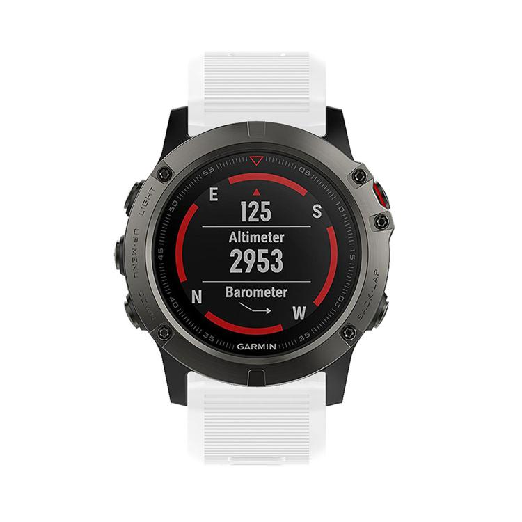 For Garmin QuickFit Kalebol 26mm Rhombus Texture Silicone Watch Band