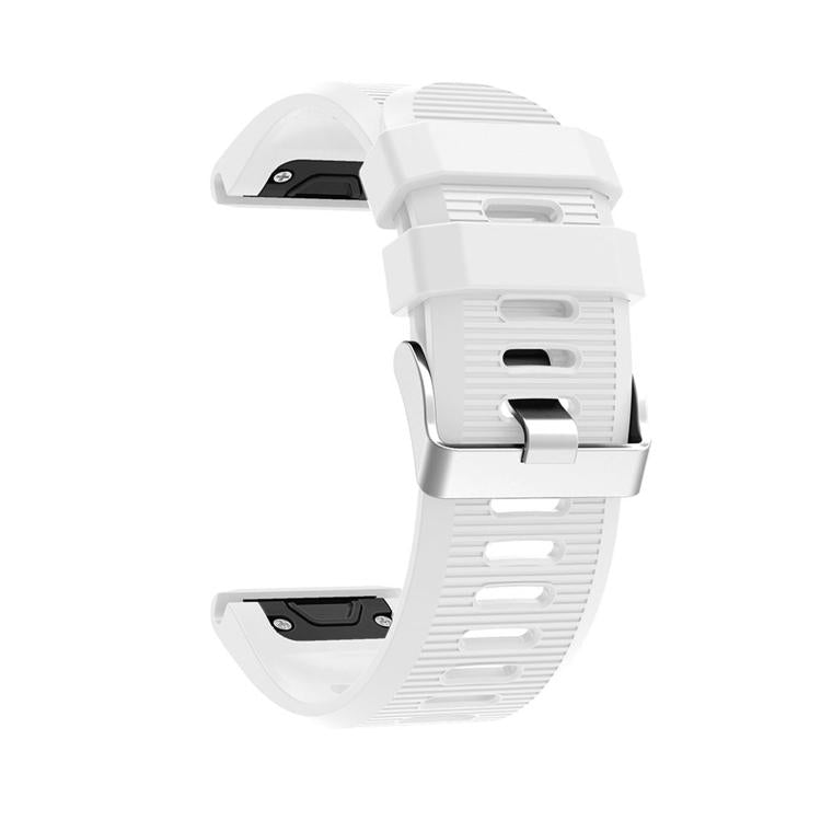 For Garmin QuickFit Kalebol 26mm Rhombus Texture Silicone Watch Band