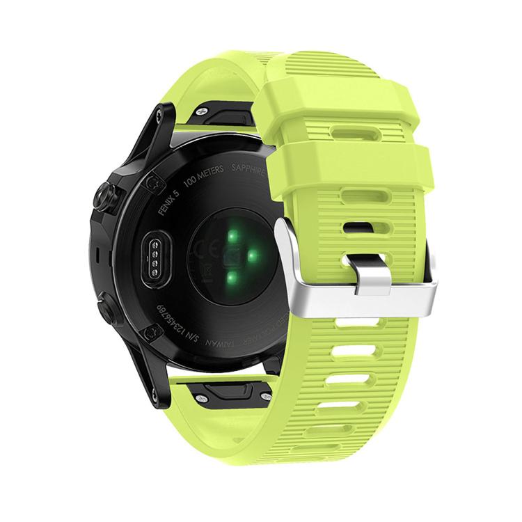 For Garmin QuickFit Kalebol 26mm Rhombus Texture Silicone Watch Band