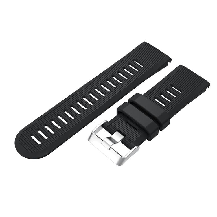 For Garmin QuickFit Kalebol 26mm Rhombus Texture Silicone Watch Band