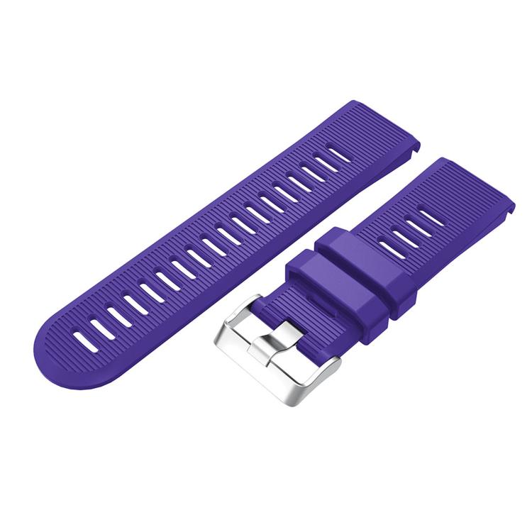 For Garmin QuickFit Kalebol 26mm Rhombus Texture Silicone Watch Band