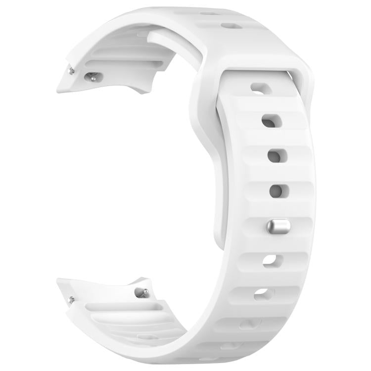 For Samsung Galaxy Watch7 / 6 / 5 Kalebol Reverse Buckle Wave Pattern Silicone Strap