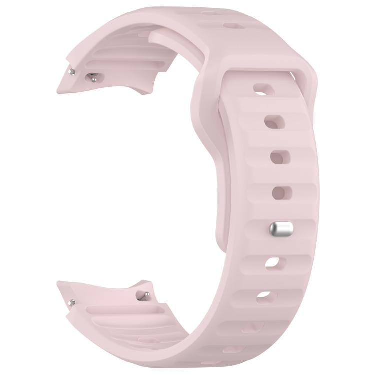 For Samsung Galaxy Watch7 / 6 / 5 Kalebol Reverse Buckle Wave Pattern Silicone Strap
