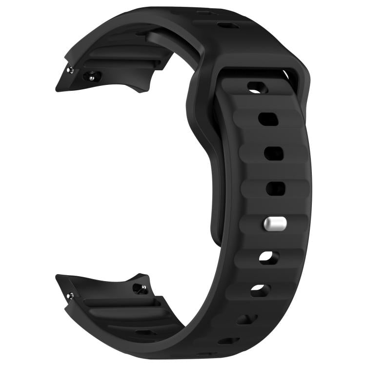 For Samsung Galaxy Watch7 / 6 / 5 Kalebol Reverse Buckle Wave Pattern Silicone Strap