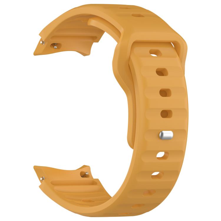 For Samsung Galaxy Watch7 / 6 / 5 Kalebol Reverse Buckle Wave Pattern Silicone Strap