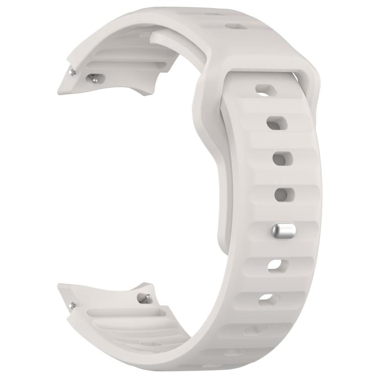 For Samsung Galaxy Watch7 / 6 / 5 Kalebol Reverse Buckle Wave Pattern Silicone Strap