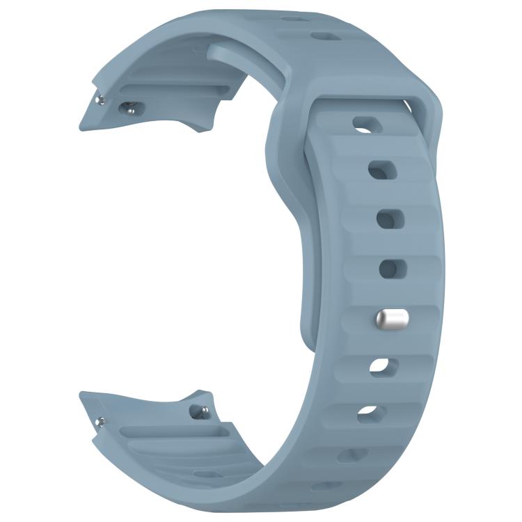 For Samsung Galaxy Watch7 / 6 / 5 Kalebol Reverse Buckle Wave Pattern Silicone Strap
