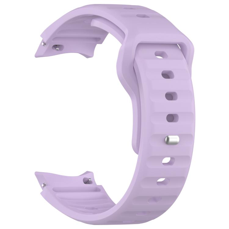 For Samsung Galaxy Watch7 / 6 / 5 Kalebol Reverse Buckle Wave Pattern Silicone Strap
