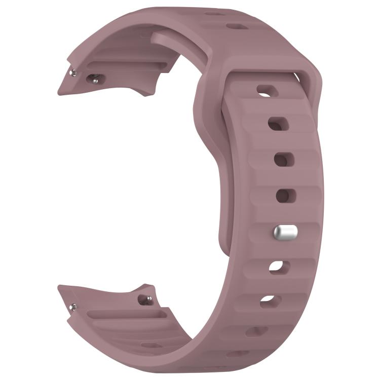 For Samsung Galaxy Watch7 / 6 / 5 Kalebol Reverse Buckle Wave Pattern Silicone Strap
