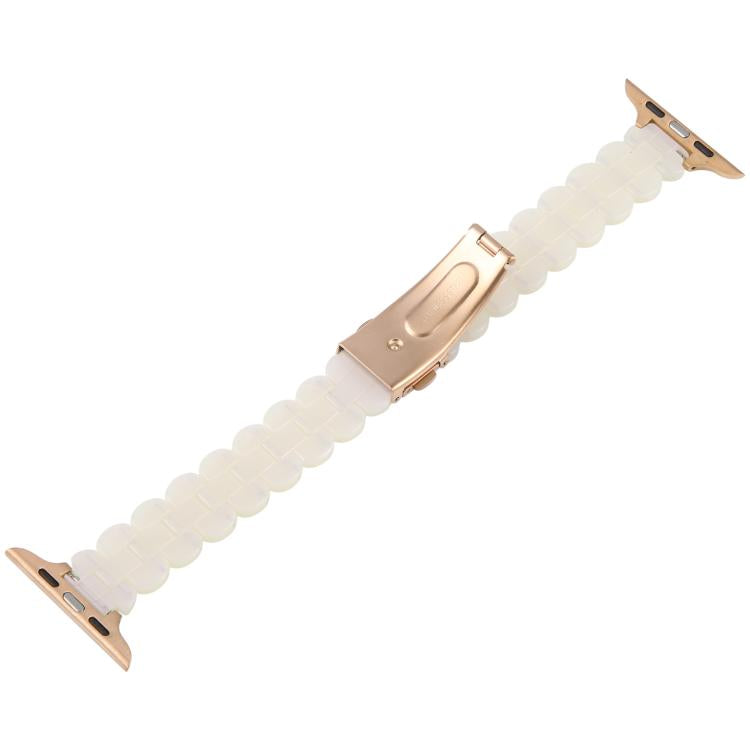 For Apple Watch 46mm / 49mm / 45mm / 44mm Oval Resin Watch Band