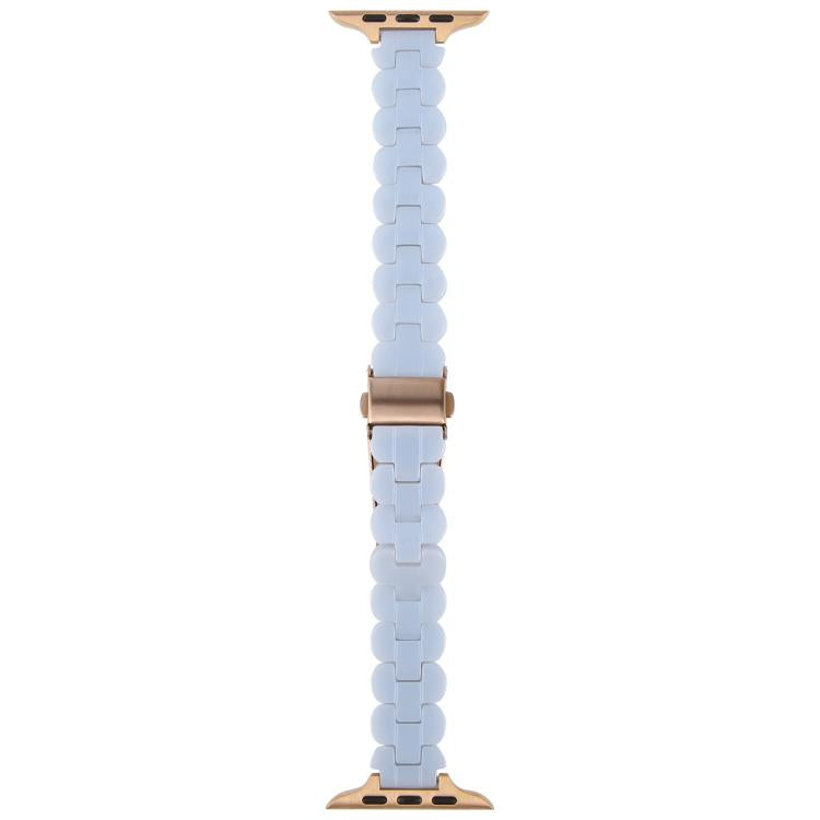 For Apple Watch 46mm / 49mm / 45mm / 44mm Oval Resin Watch Band