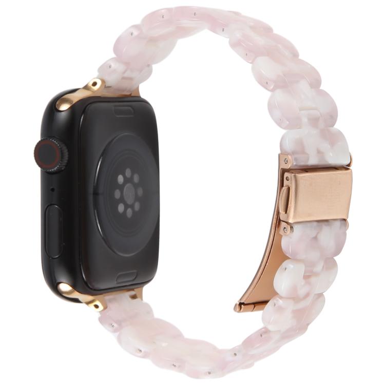 For Apple Watch 46mm / 49mm / 45mm / 44mm Oval Resin Watch Band