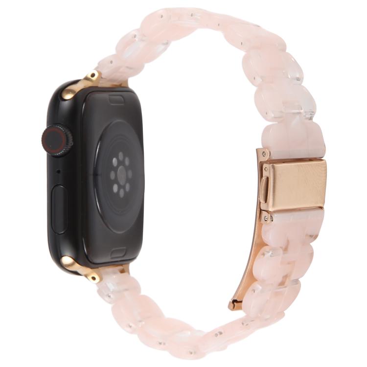 For Apple Watch 46mm / 49mm / 45mm / 44mm Oval Resin Watch Band