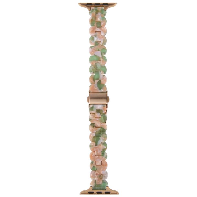 For Apple Watch 46mm / 49mm / 45mm / 44mm Oval Resin Watch Band