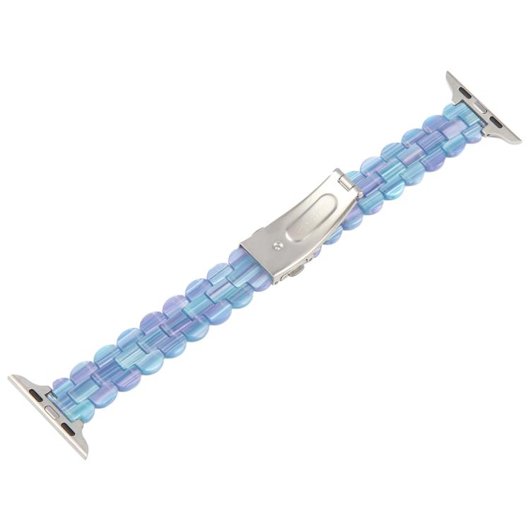 For Apple Watch 46mm / 49mm / 45mm / 44mm Oval Resin Watch Band