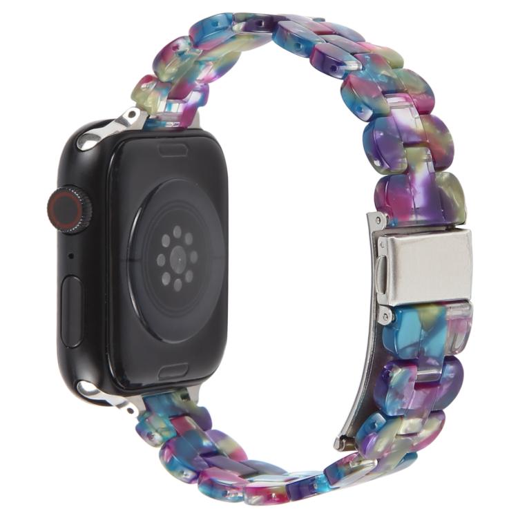 For Apple Watch 46mm / 49mm / 45mm / 44mm Oval Resin Watch Band