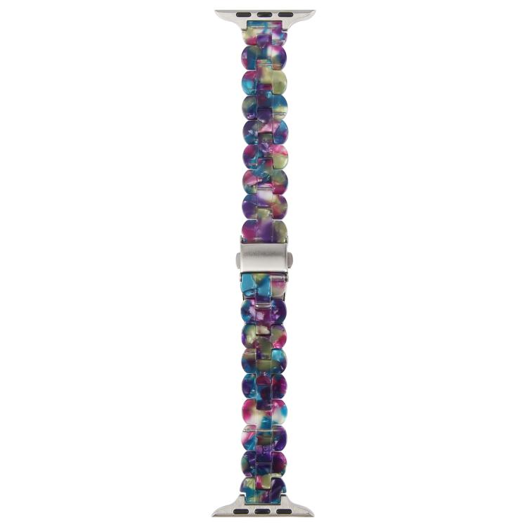 For Apple Watch 46mm / 49mm / 45mm / 44mm Oval Resin Watch Band
