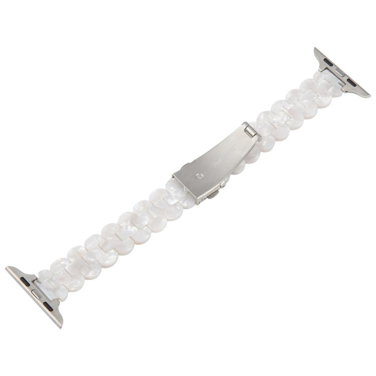 For Apple Watch 46mm / 49mm / 45mm / 44mm Oval Resin Watch Band