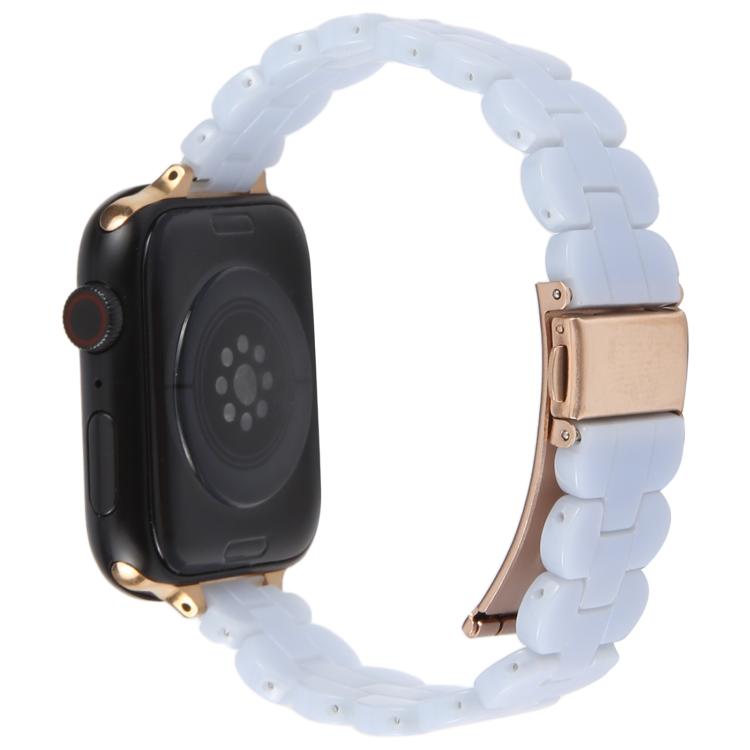 For Apple Watch 42mm / 41mm / 40mm / 38mm Oval Resin Watch Band
