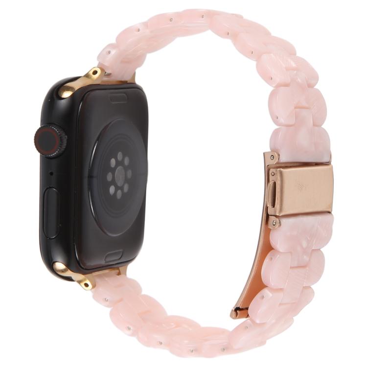 For Apple Watch 42mm / 41mm / 40mm / 38mm Oval Resin Watch Band