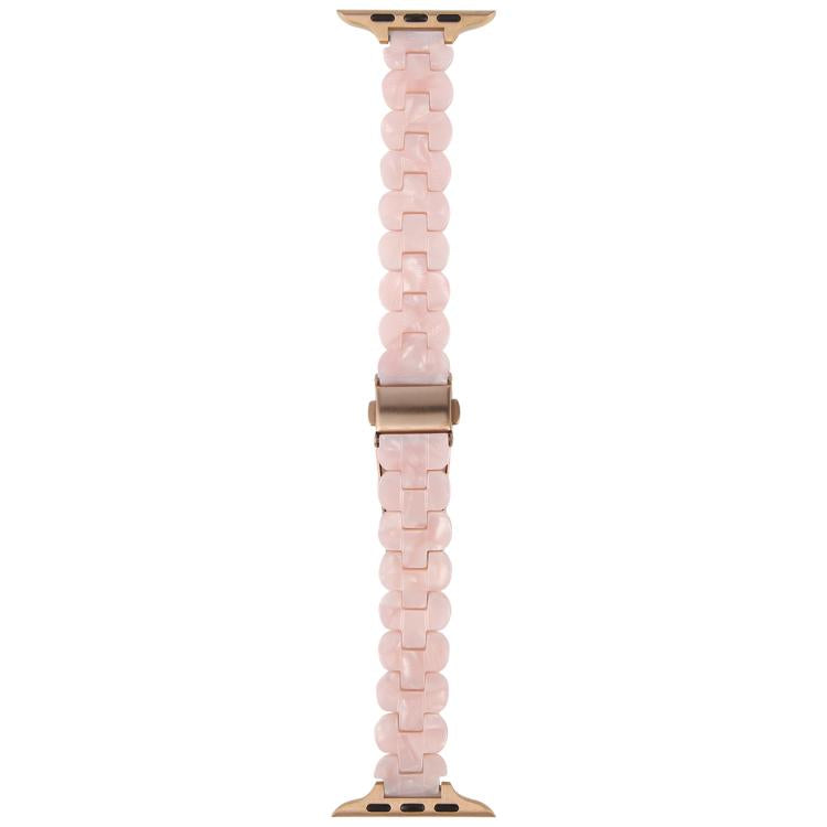 For Apple Watch 42mm / 41mm / 40mm / 38mm Oval Resin Watch Band