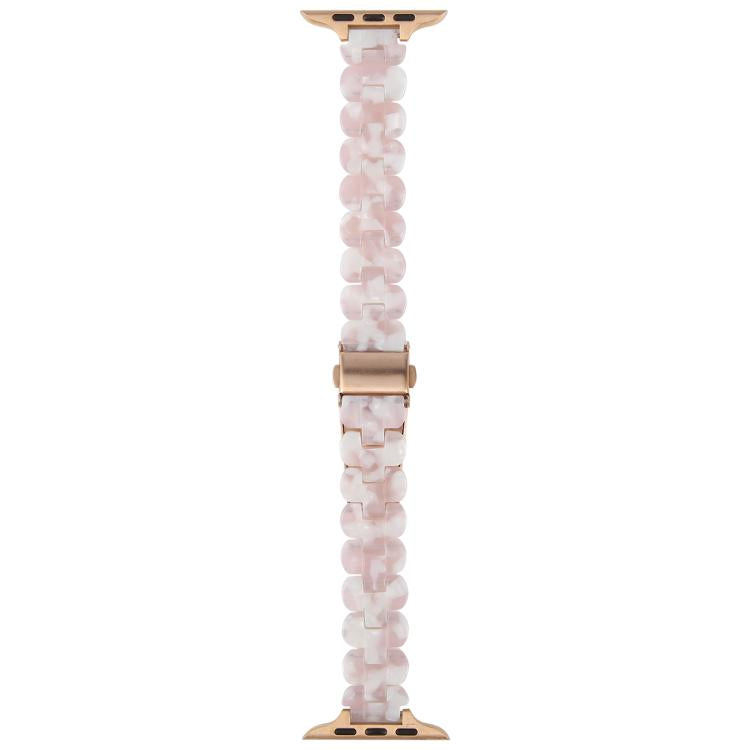 For Apple Watch 42mm / 41mm / 40mm / 38mm Oval Resin Watch Band