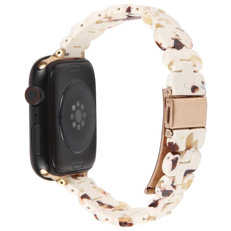 For Apple Watch 42mm / 41mm / 40mm / 38mm Oval Resin Watch Band