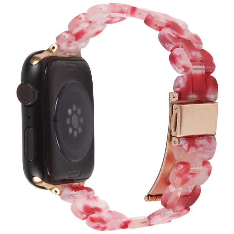 For Apple Watch 42mm / 41mm / 40mm / 38mm Oval Resin Watch Band