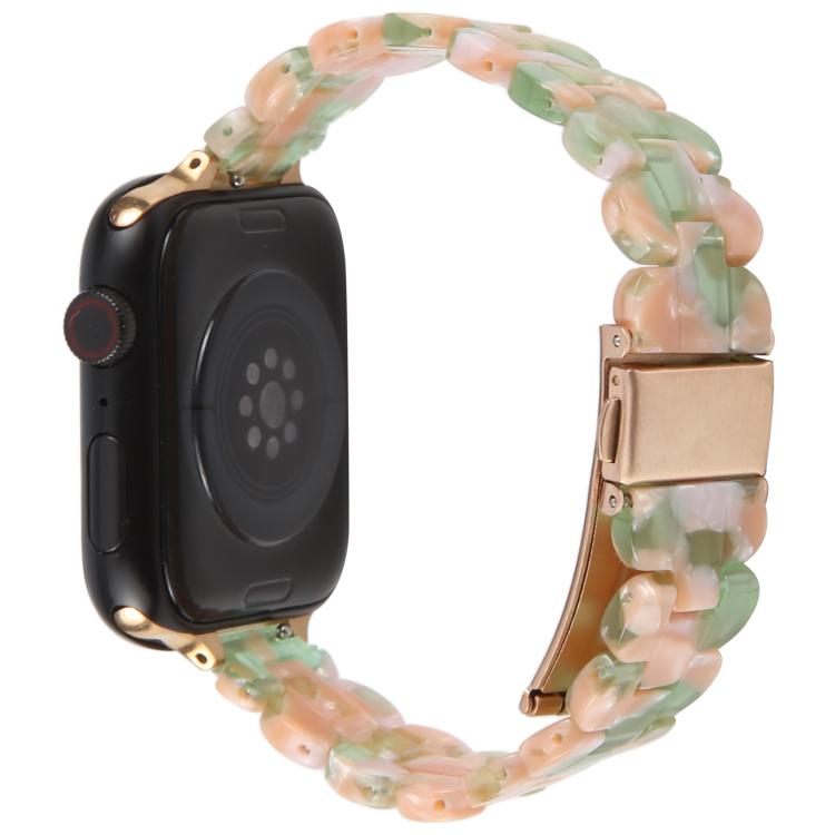 For Apple Watch 42mm / 41mm / 40mm / 38mm Oval Resin Watch Band