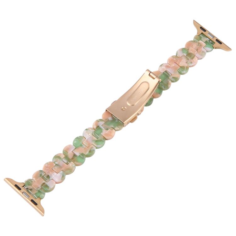 For Apple Watch 42mm / 41mm / 40mm / 38mm Oval Resin Watch Band