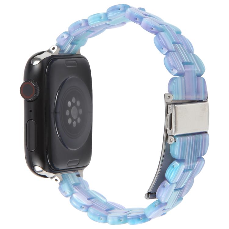 For Apple Watch 42mm / 41mm / 40mm / 38mm Oval Resin Watch Band