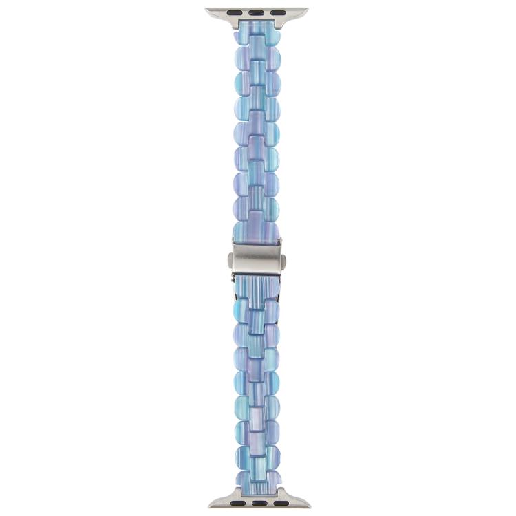 For Apple Watch 42mm / 41mm / 40mm / 38mm Oval Resin Watch Band