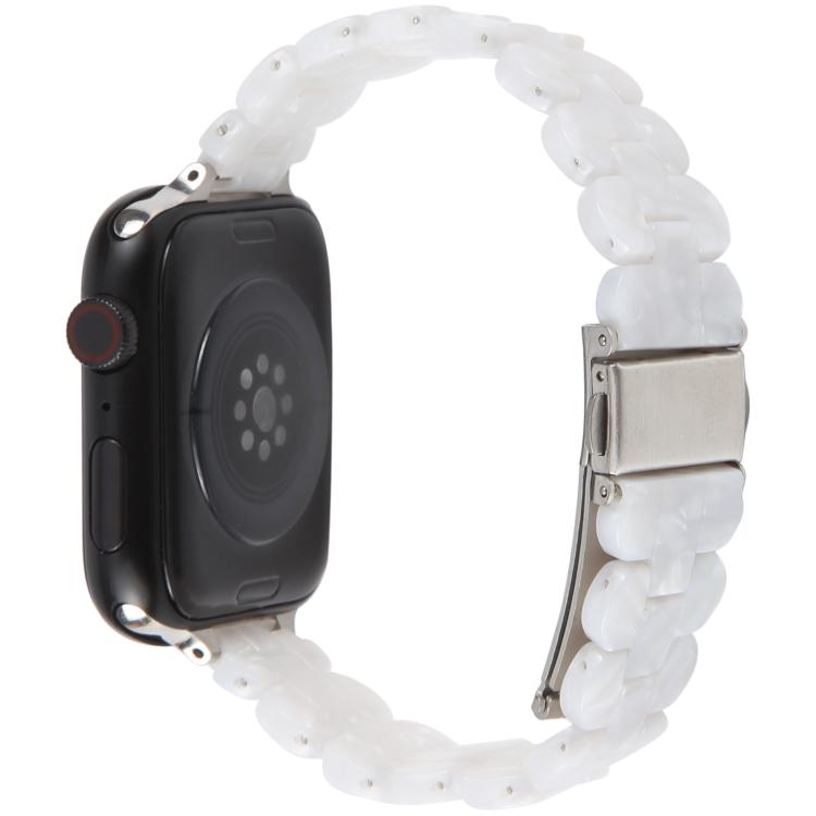 For Apple Watch 42mm / 41mm / 40mm / 38mm Oval Resin Watch Band