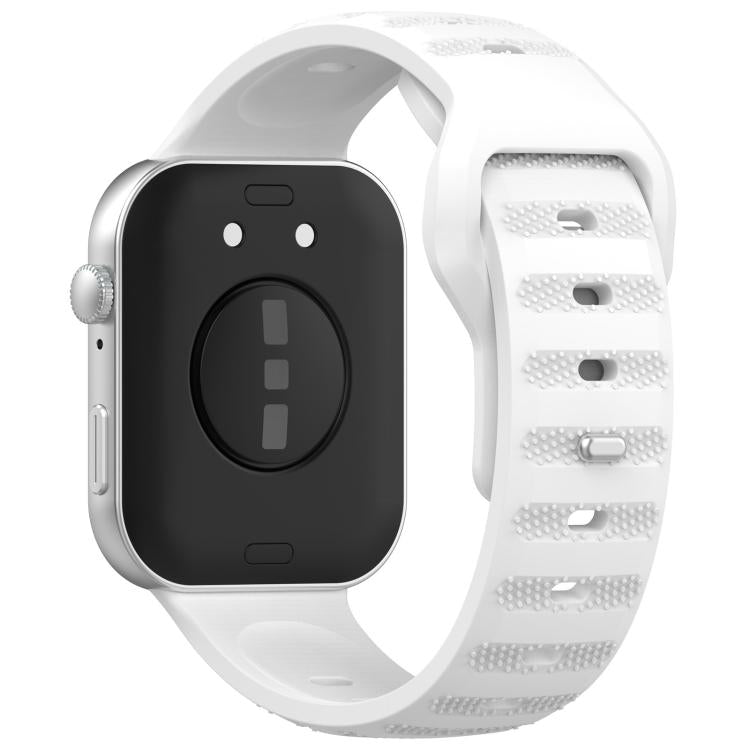 For Huawei Watch Fit3 Kalebol Dotted Pattern Silicone Strap