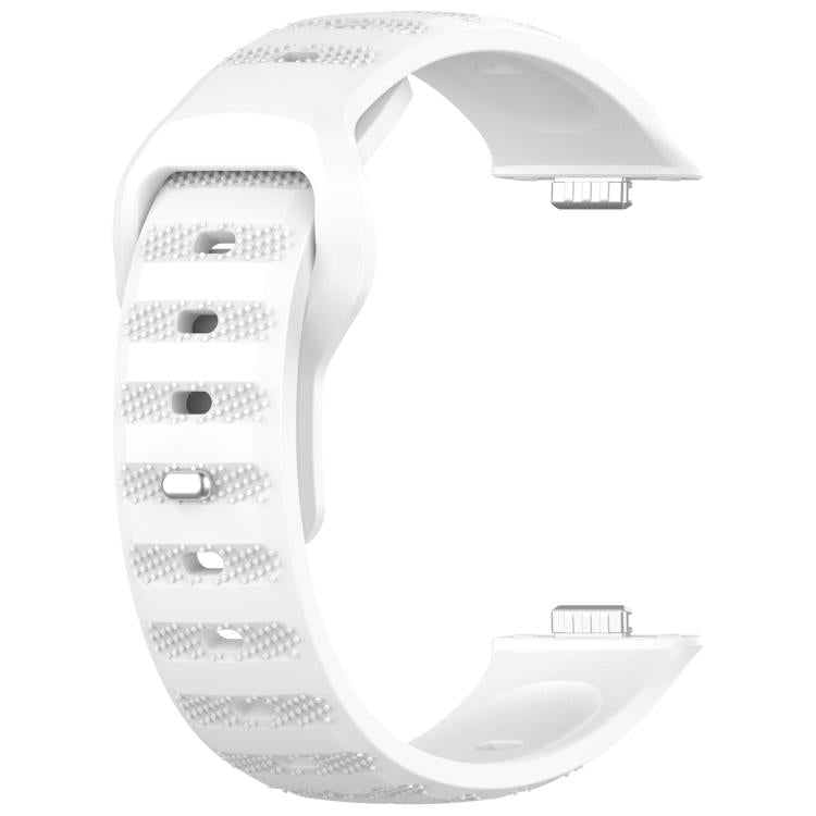 For Huawei Watch Fit3 Kalebol Dotted Pattern Silicone Strap