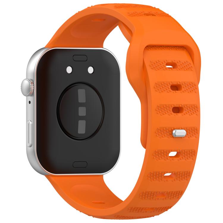 For Huawei Watch Fit3 Kalebol Dotted Pattern Silicone Strap