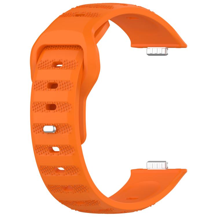For Huawei Watch Fit3 Kalebol Dotted Pattern Silicone Strap