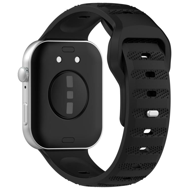 For Huawei Watch Fit3 Kalebol Dotted Pattern Silicone Strap